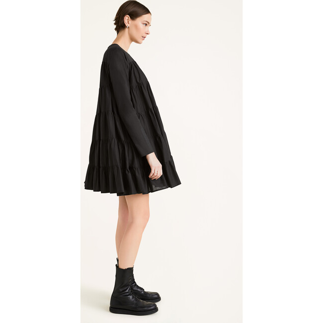 Women's Soliman Dress, Black - Dresses - 4