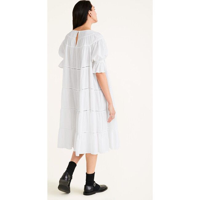 Women's Paradis Dress, White - Dresses - 5