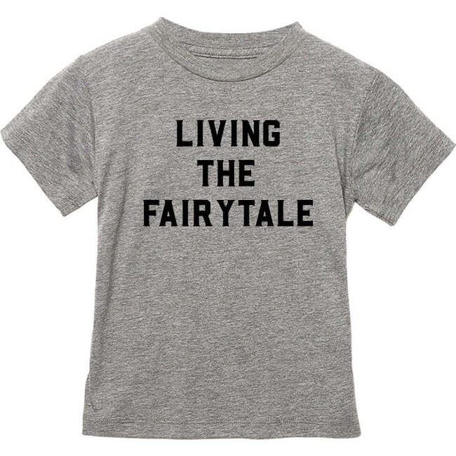 Living the Fairytale T-shirt, Light Grey