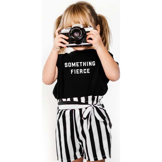 Something Fierce T-Shirt, Black - T-Shirts - 2
