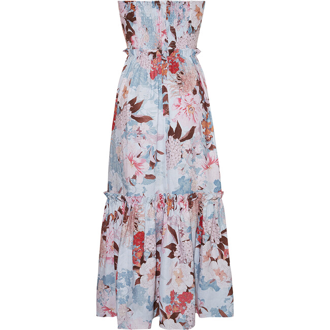 Women's Torres Dress, Japanese Floral Blue - Dresses - 4