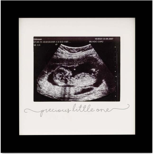 Baby Sonogram Frame, Onyx Black