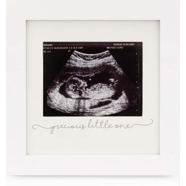 Baby Sonogram Frame, Alpine White - Frames - 1