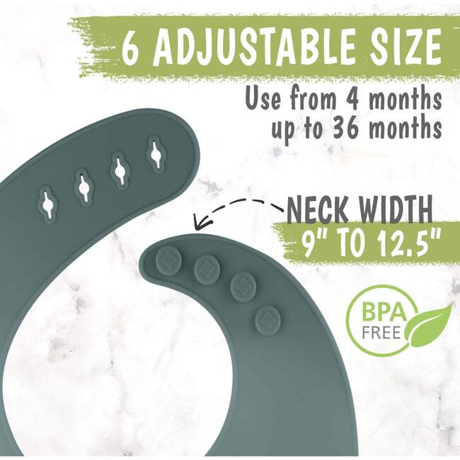Silicone Bibs, Combat - Bibs - 5