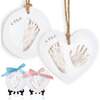 Baby Handprint Keepsake Ornament, Glaze Finish - Ornaments - 1 - thumbnail