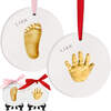 CHERISH Baby Handprint Keepsake Ornament, Gold Paint - Wall Décor - 1 - thumbnail