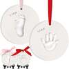 CHERISH Baby Handprint Keepsake Ornament, Glaze Finish - Wall Décor - 1 - thumbnail