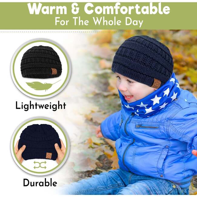 3-Pack WARMZY Baby Beanies, Urban - Hats - 2