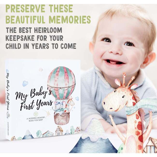 CRAFT Baby First Years Memory Book, Adventureland