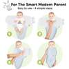 3-Pack SOOTHE Swaddle Wraps, Storm - Swaddles - 3