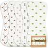 SOFTE Muslin Baby Burp Cloth, KeaFriends - Burp Cloths - 1 - thumbnail