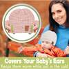 3-Pack WARMZY Baby Beanies, Sweet Pea - Hats - 6