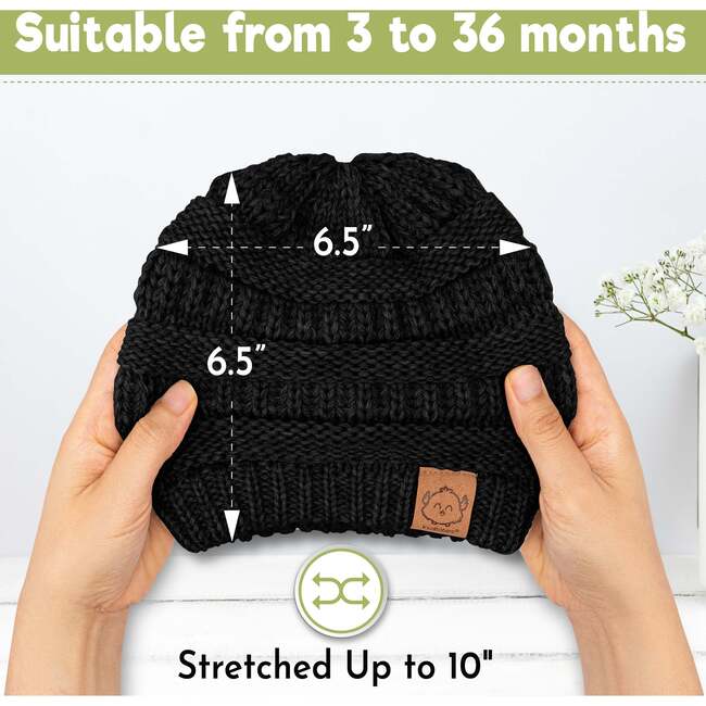 3-Pack WARMZY Baby Beanies, Urban - Hats - 6