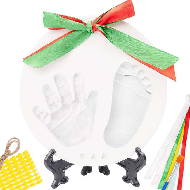 PRECIOUS Baby Handprint Keepsake Ornament, Multi-Colored Paint