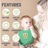 Whimsy Silicone Bibs, Pretzel - Bibs - 2