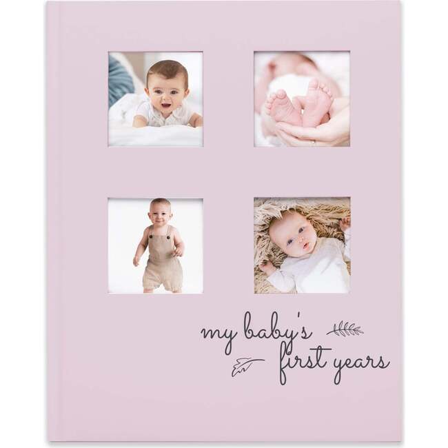 SKETCH Baby First Years Memory Book, Mist Pink