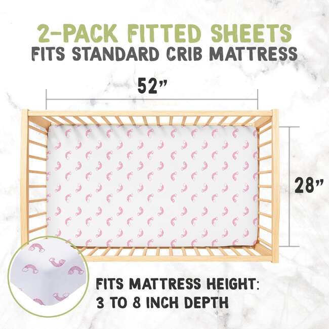 Fitted Crib Sheet, DreamLand - Crib Sheets - 2