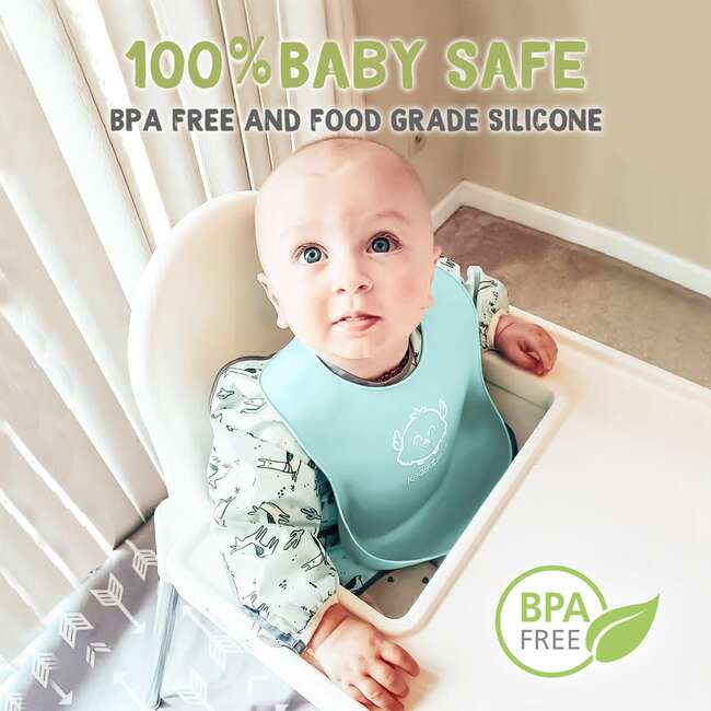 Silicone Bibs, Iceberg - Bibs - 4