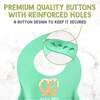 Whimsy Silicone Bibs, Pretzel - Bibs - 7