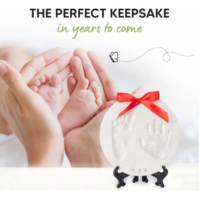 PRECIOUS Baby Handprint Keepsake Ornament, Multi-Colored Paint - Wall Décor - 6