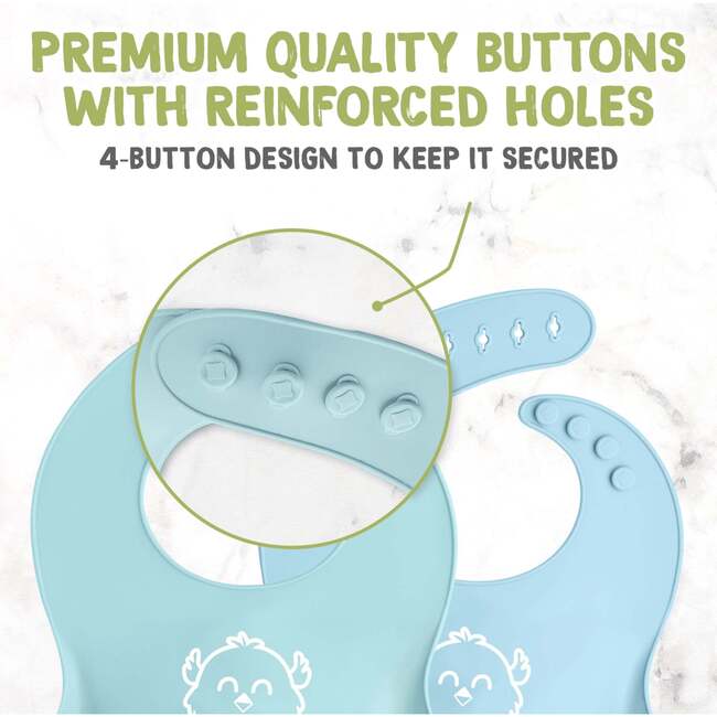 Silicone Bibs, Iceberg - Bibs - 7