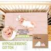 Fitted Crib Sheet, Rose - Crib Sheets - 6