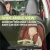 Baby Car Seat Mirror, Regular, Matte Black - Car Seat Accessories - 3