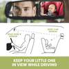 Baby Car Seat Mirror, Regular, Matte Black - Car Seat Accessories - 4