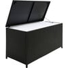 Oliveira Cushion Box, Black - Outdoor Home - 2