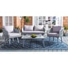 Kerson 4-Piece Rope Living Set, Grey - Outdoor Home - 2