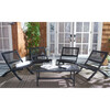 Blaze 5-Piece Coffee Set, Black - Outdoor Home - 2