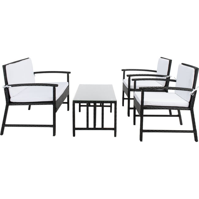 Krissy Living Set, Black - Outdoor Home - 3