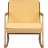 Vernon Rocking Chair, Yellow/Natural - Outdoor Home - 1 - thumbnail