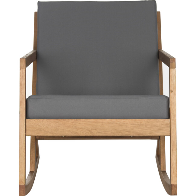 Vernon Rocking Chair, Grey/Natural
