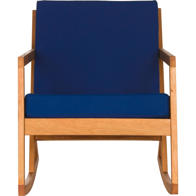 Vernon Rocking Chair, Navy/Natural