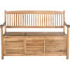 Brisbane Storage Bench, Natural - Outdoor Home - 1 - thumbnail