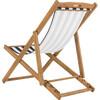 Set of 2 Loren Foldable Sling Chairs, Navy Stripe/Natural - Outdoor Home - 4
