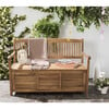 Brisbane Storage Bench, Natural - Outdoor Home - 2