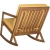 Vernon Rocking Chair, Yellow/Natural - Outdoor Home - 4