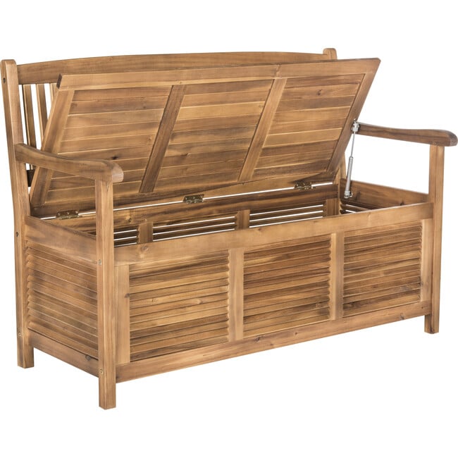 Brisbane Storage Bench, Natural - Outdoor Home - 3