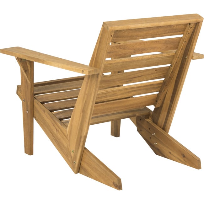 Lanty Adirondack Chair, Natural - Outdoor Home - 5