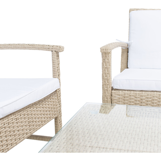 Krissy Living Set, Beige - Outdoor Home - 4