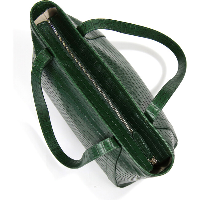 Zip Tote, Green - Bags - 2