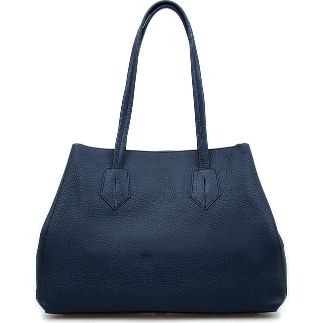 Large Tote, Navy - Bags - 1