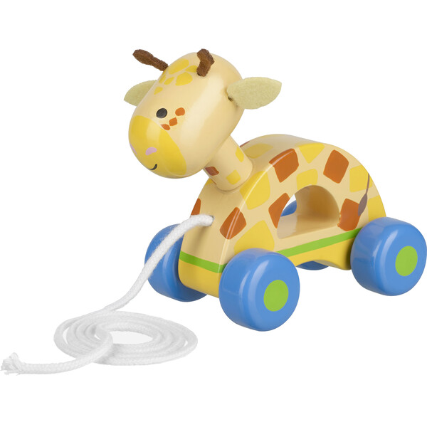 Giraffe Pull Along - Orange Tree Toys Push & Pull | Maisonette