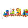 Animal Puzzle Train - Wooden Puzzles - 4