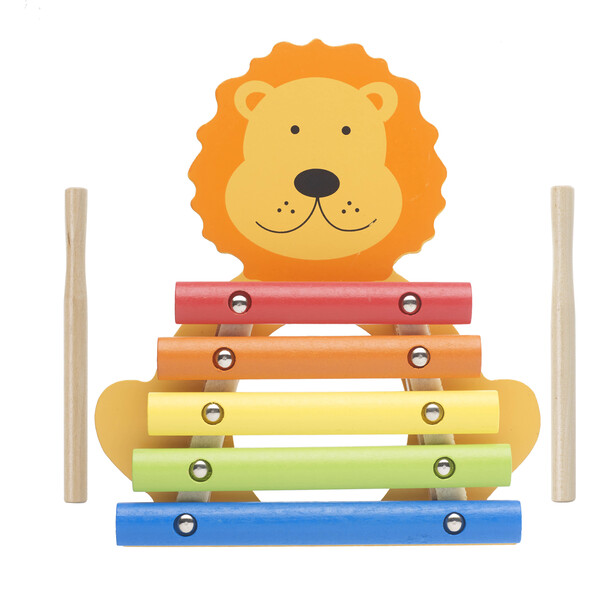 Lion Xylophone Orange Tree Toys Musical