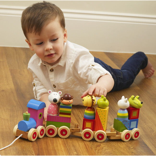 Animal Puzzle Train - Wooden Puzzles - 2