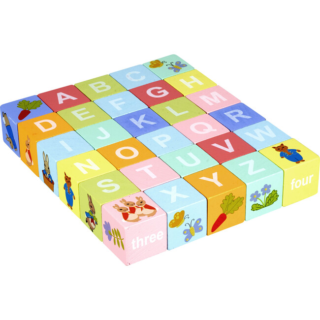 Peter Rabbit™ Block Trolley - Push & Pull - 3