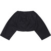 Linum Baby Trouser, Black Poplin - Pants - 2 - thumbnail